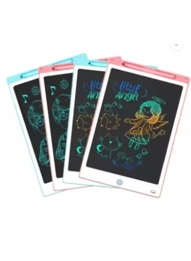 12 inch Writing Tablet Multifunctional Pressure Sensing ABS Protective LCD Drawing Board for Children,Blue