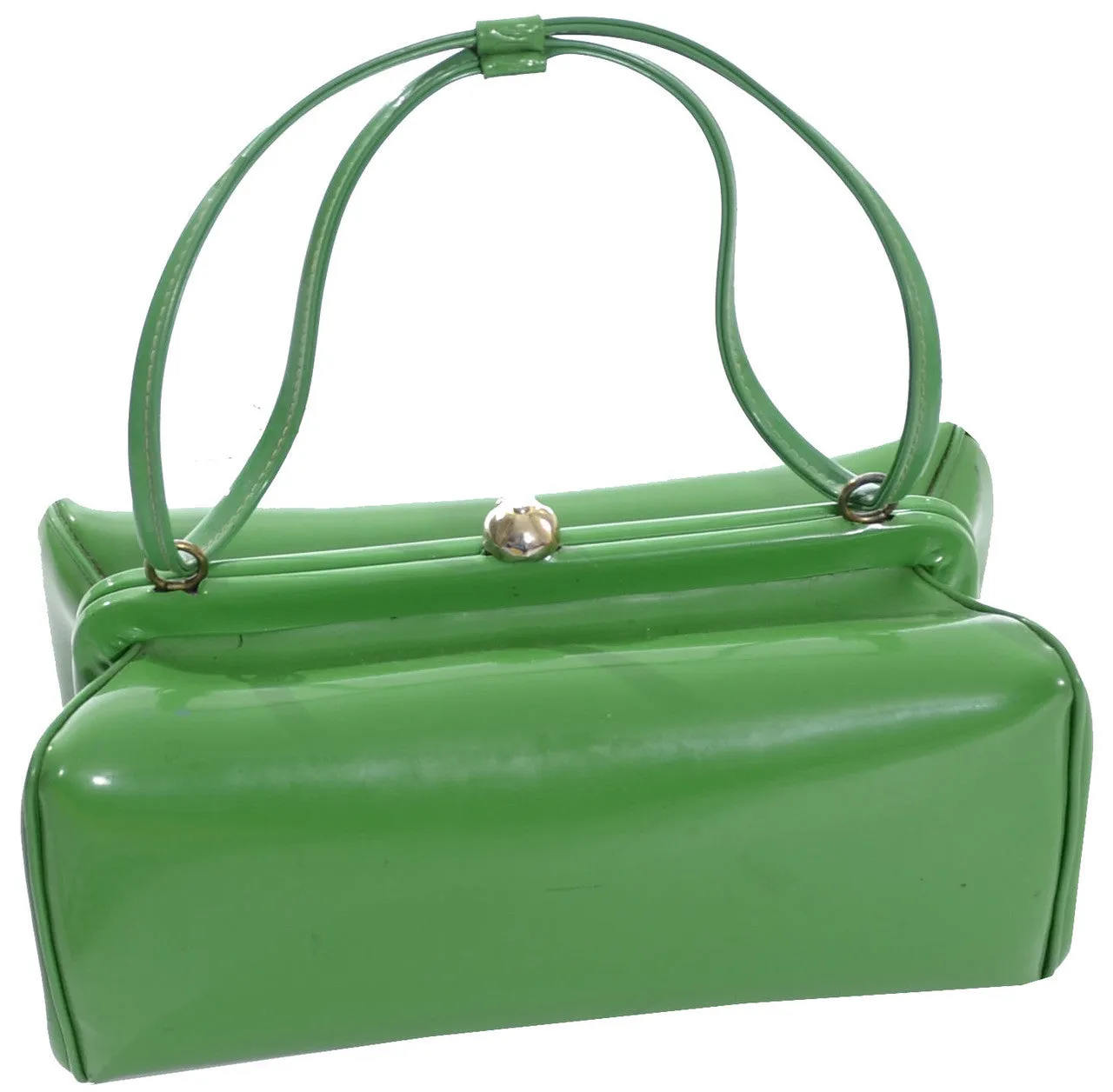 1960's Bright Green Vintage Handbag Stylemark