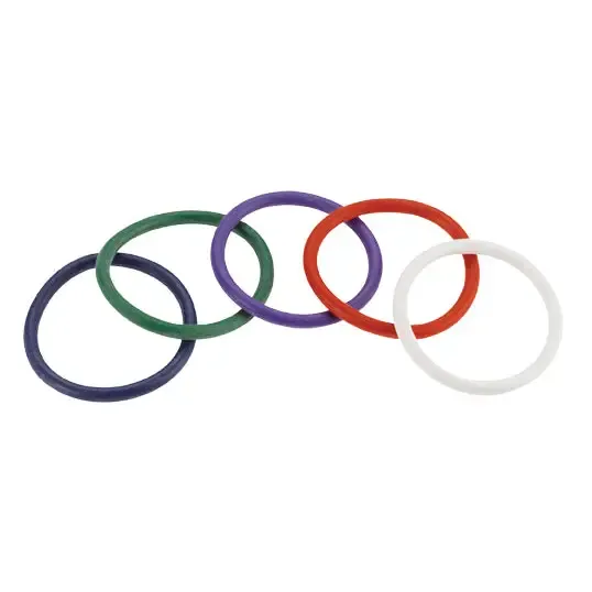 2in Soft C Rings Rainbow