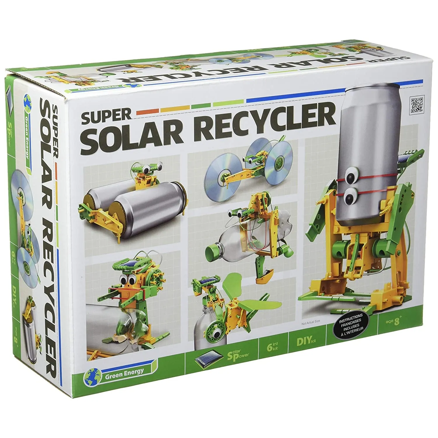 6-in-1 Solar Recycler: Create Solar-Powered Magic from Recycled Materials!