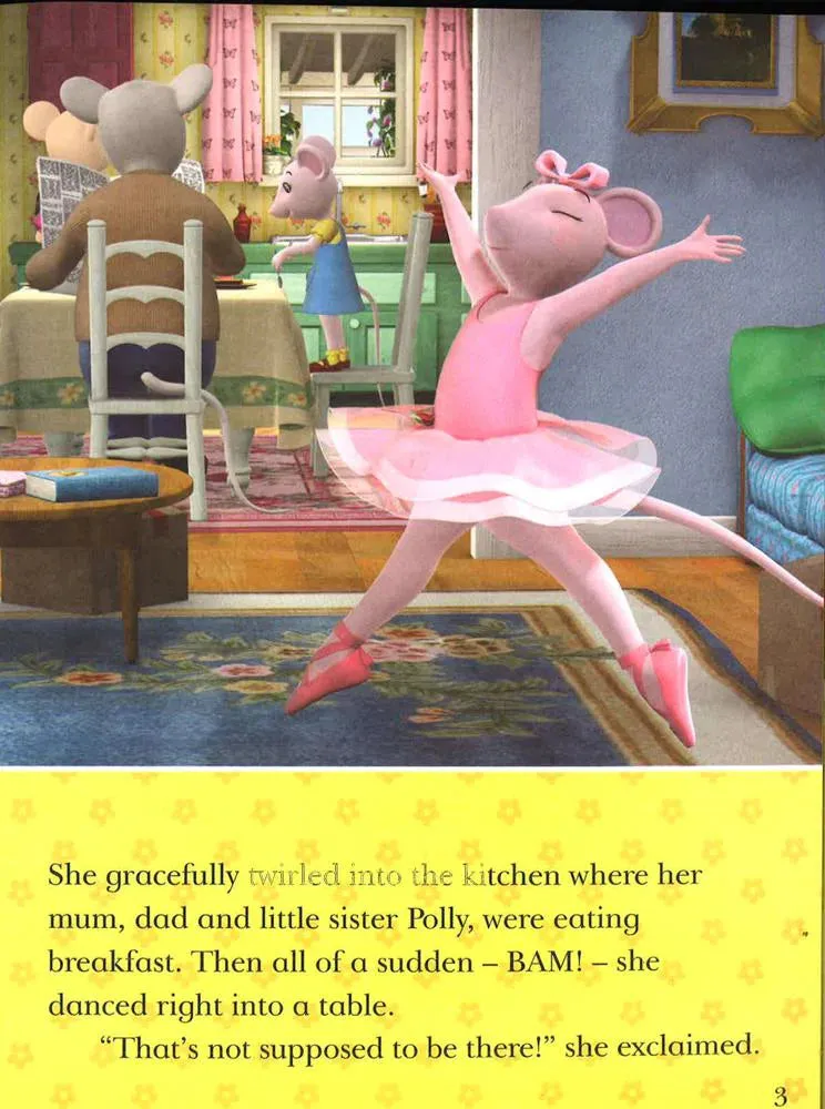 Angelina Ballerina - Angelina's New School