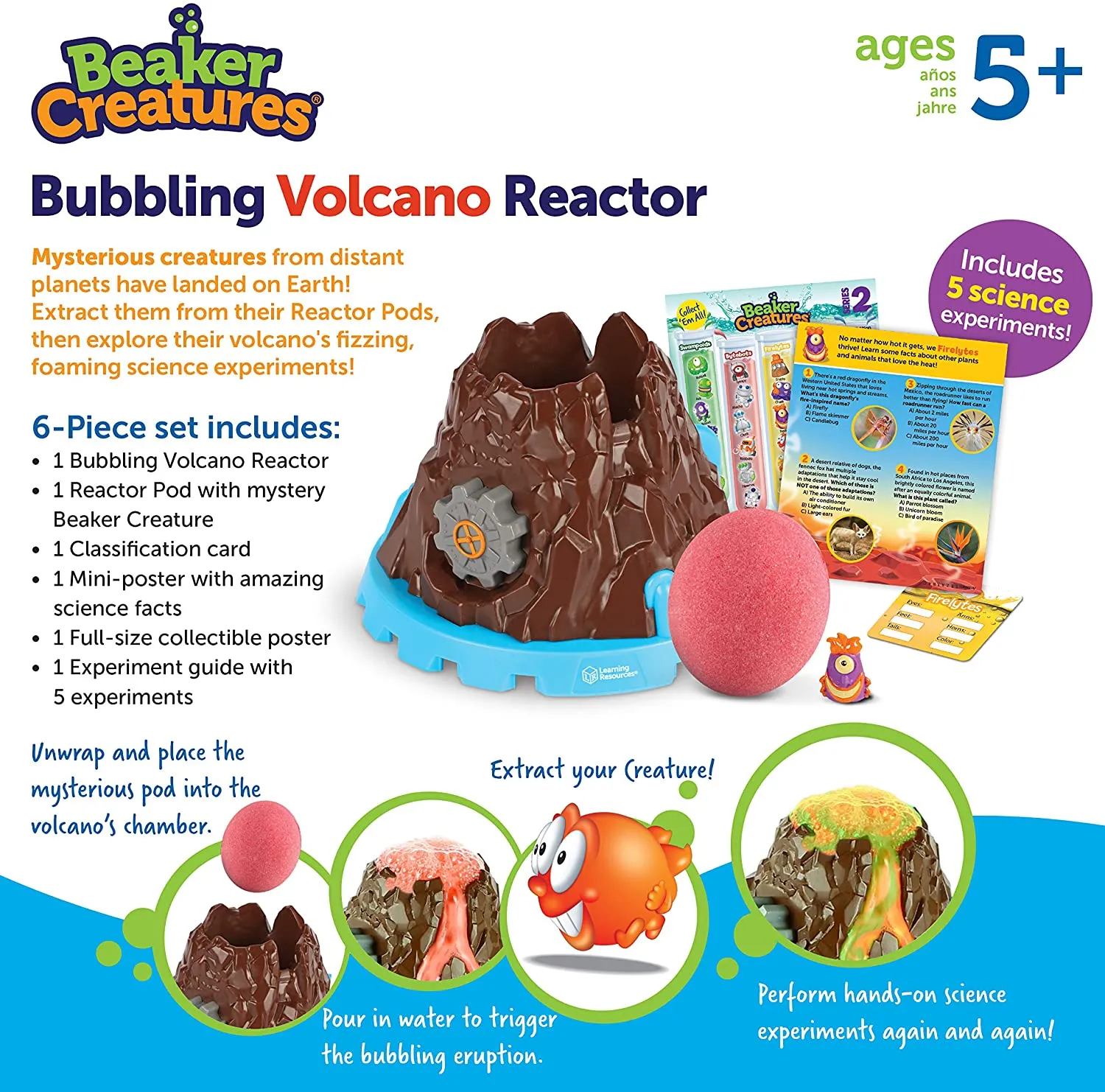 Beaker Creatures Bubbling Volcano