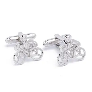 Bicycle Rider Cufflinks