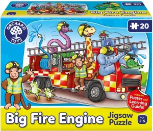 Big Fire Engine Jigsaw Puzzle