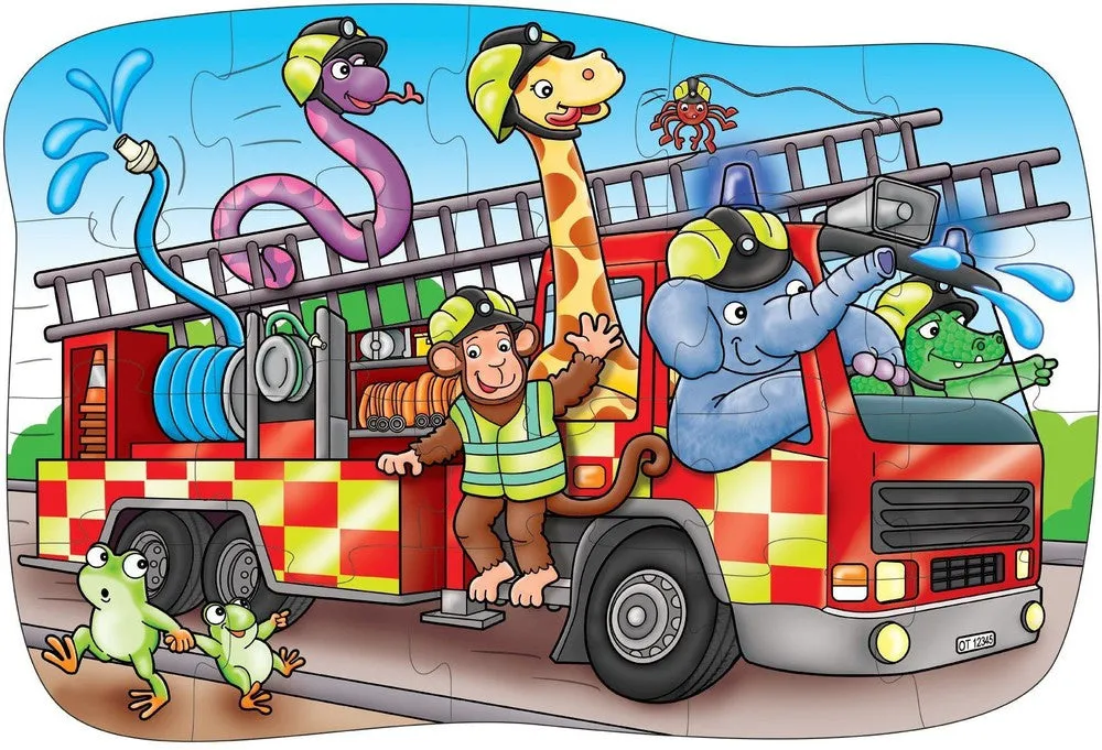 Big Fire Engine Jigsaw Puzzle