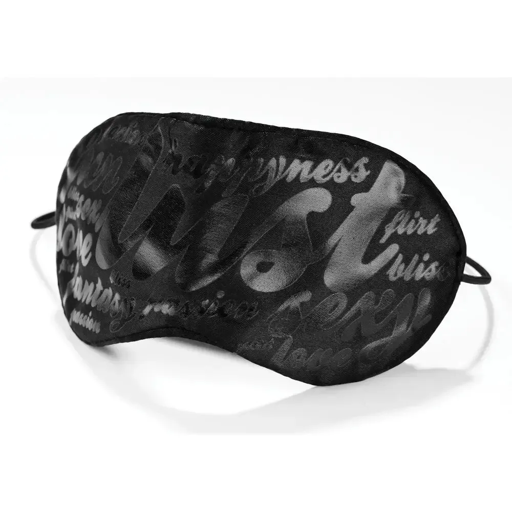 Bijoux Indiscrets Passion Black Satin Mask