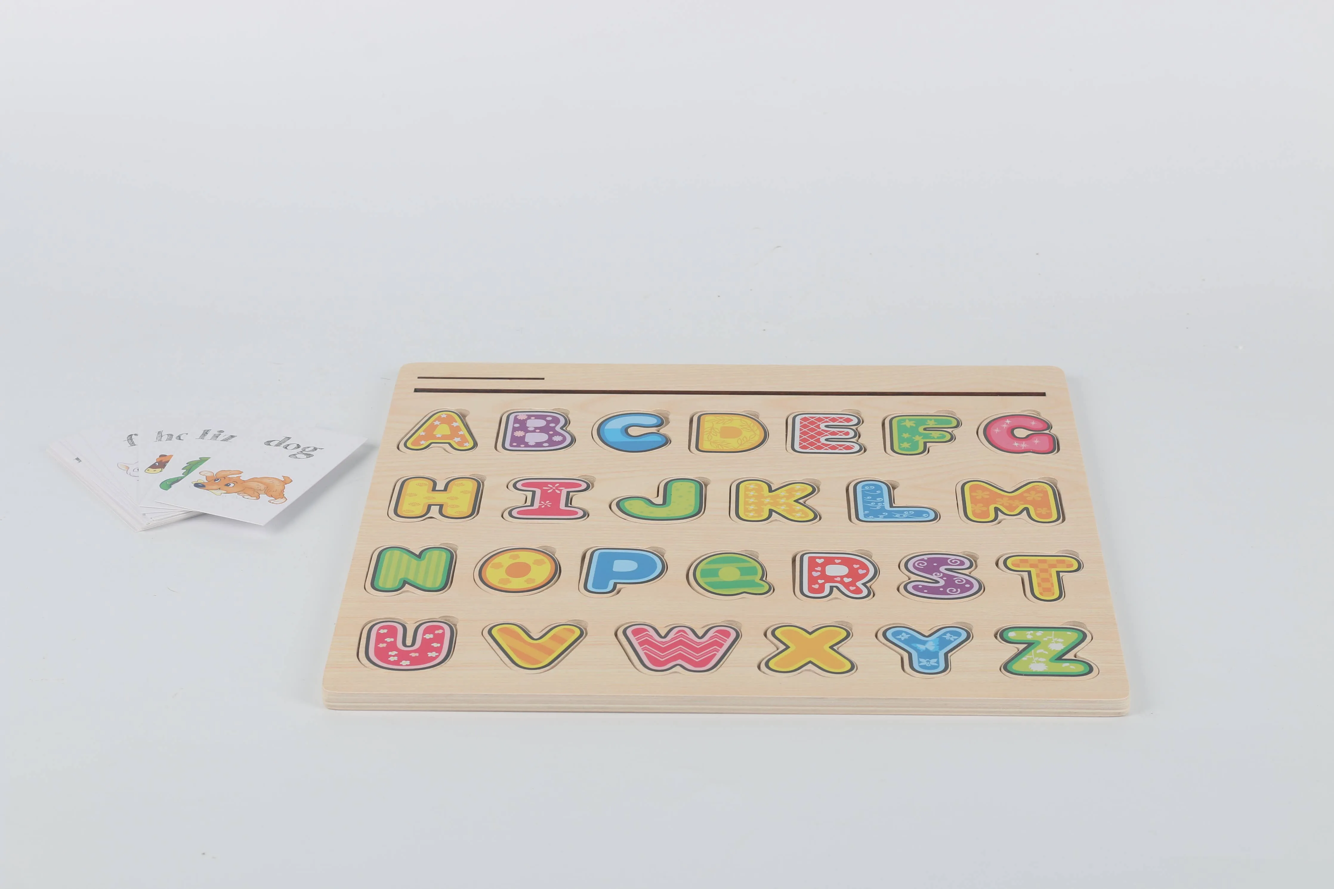 Birchwood Trading - Little Readers Alphabet Wooden Puzzle