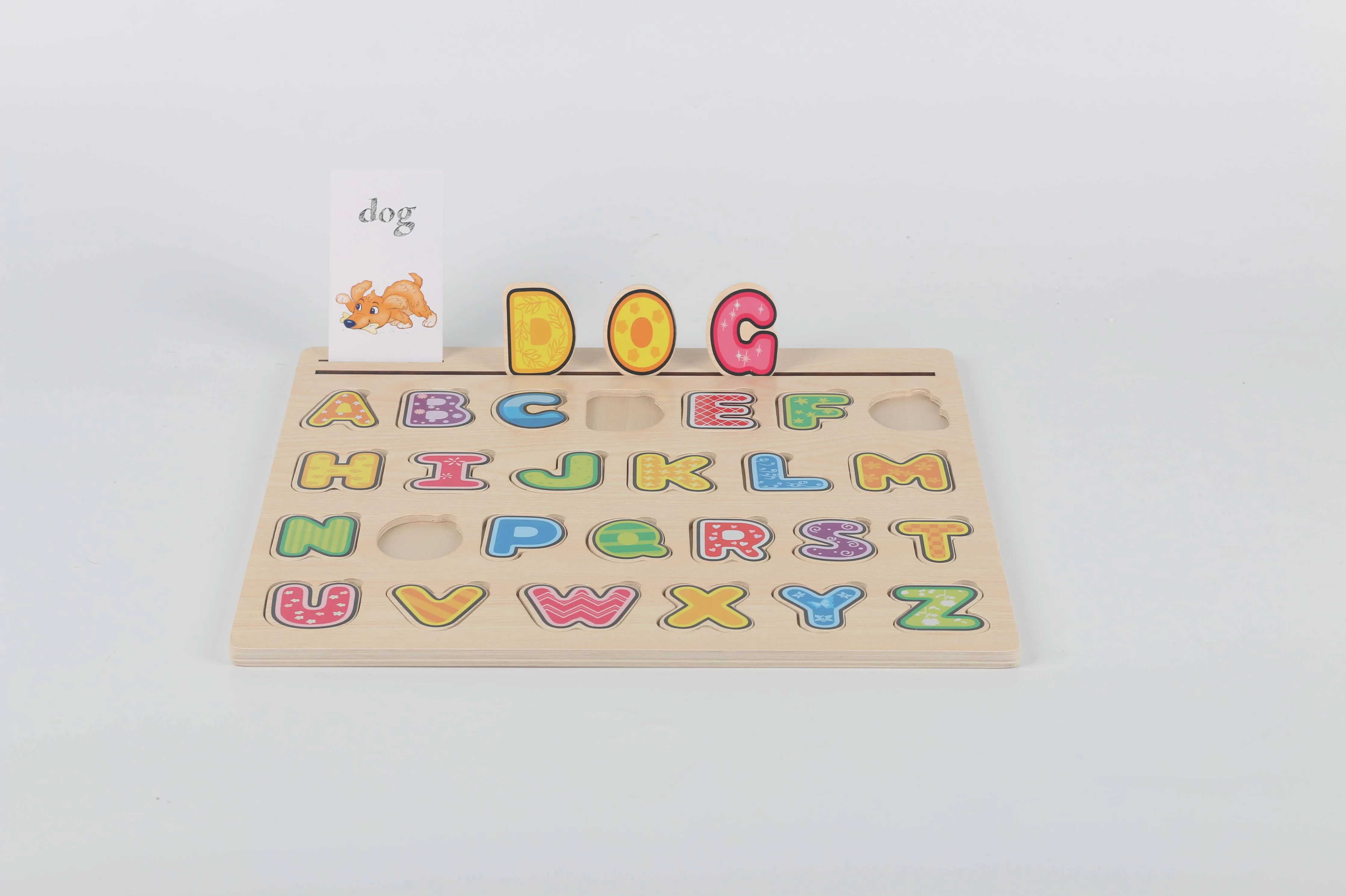 Birchwood Trading - Little Readers Alphabet Wooden Puzzle