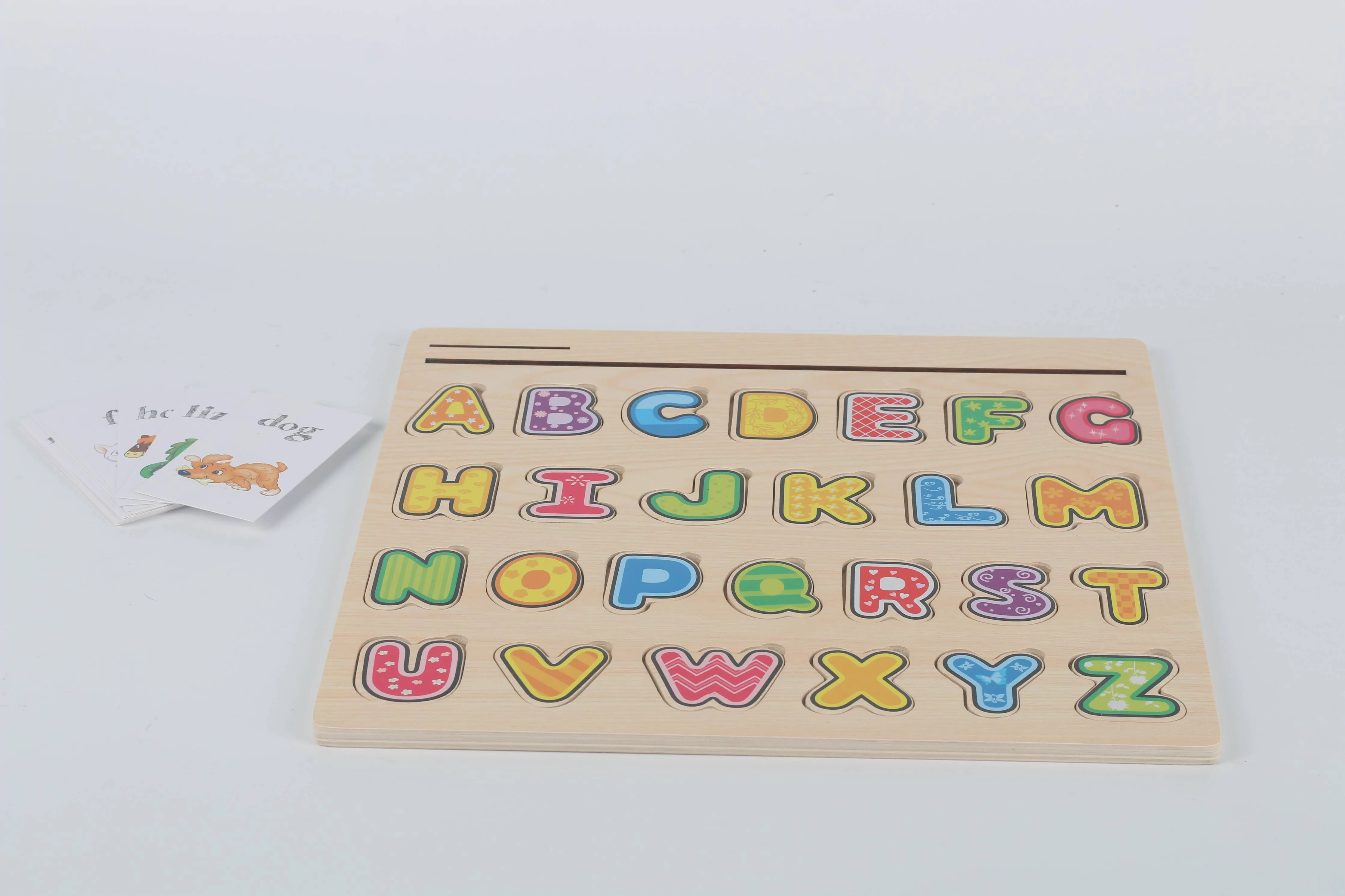 Birchwood Trading - Little Readers Alphabet Wooden Puzzle