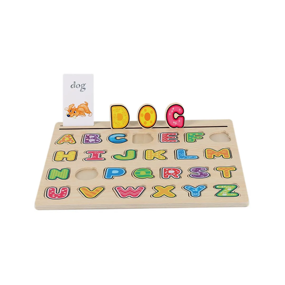 Birchwood Trading - Little Readers Alphabet Wooden Puzzle