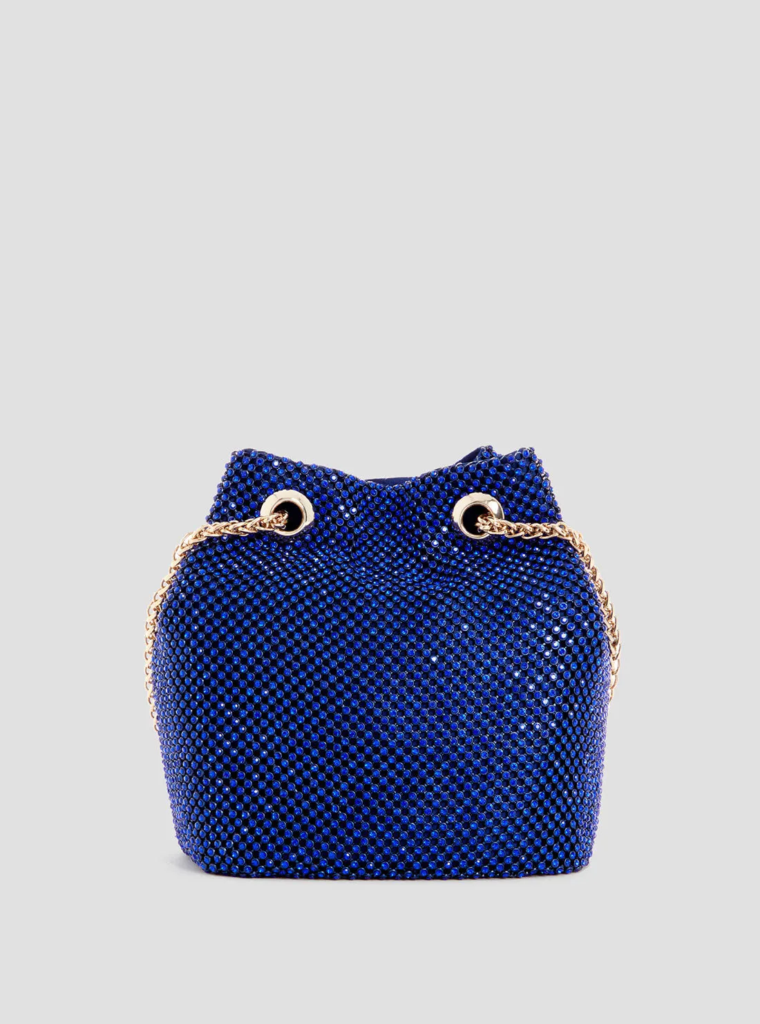 Blue Zalina Pouch Bag