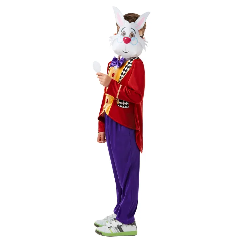 Boys Costume - White Rabbit Alice In Wonderland