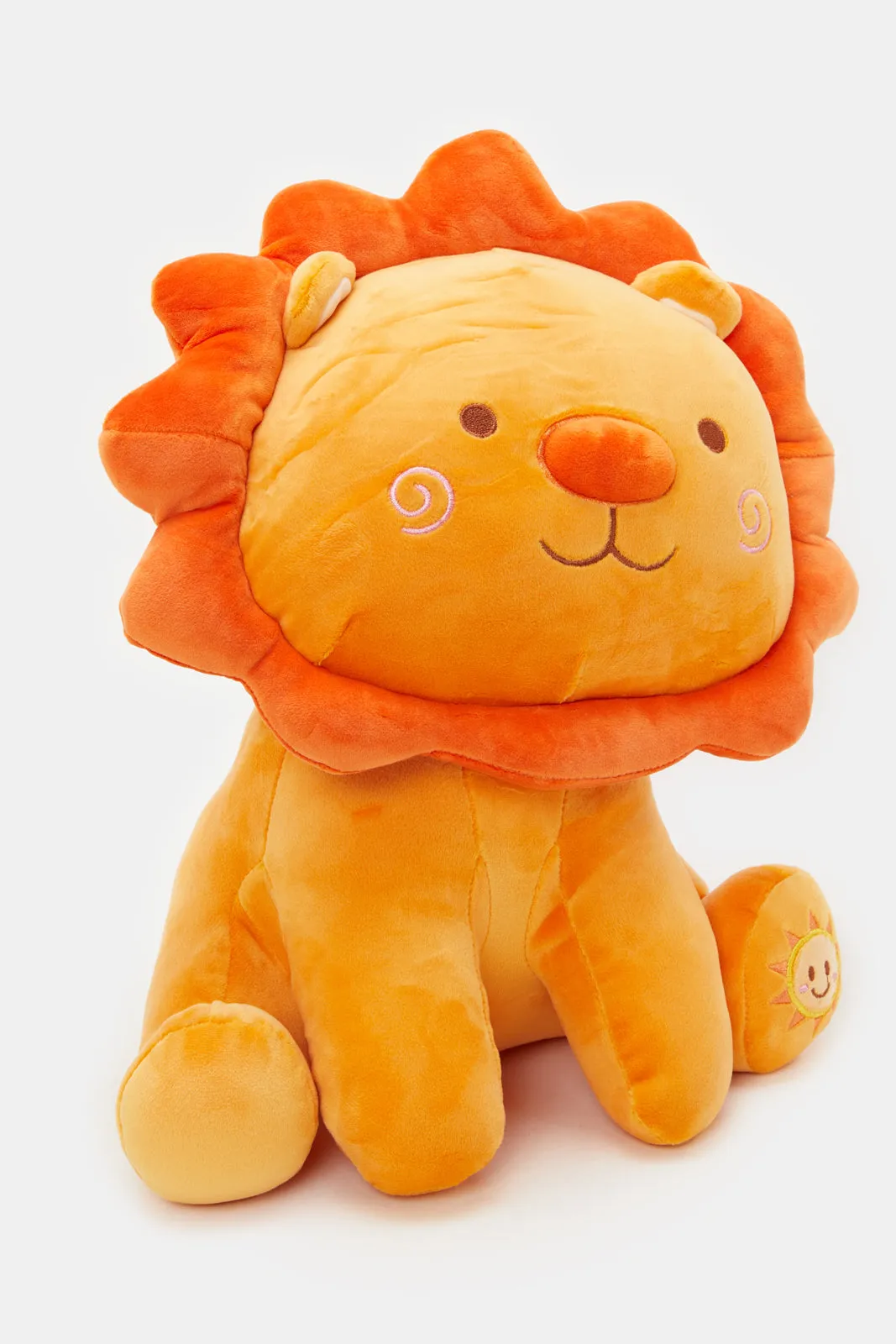 Brown Cuddles Marshmallow Lion Plush Toy