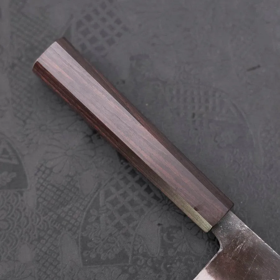 Bunka Blue steel #2 Kurouchi Ebony Handle 165mm