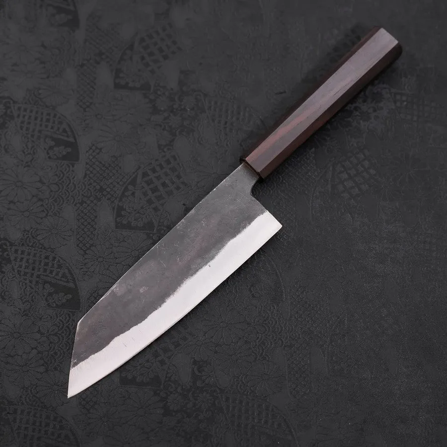 Bunka Blue steel #2 Kurouchi Ebony Handle 165mm