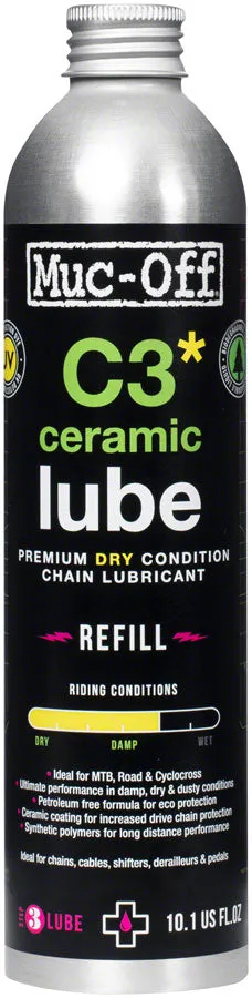 C3 Dry Ceramic Bike Chain Lube - 300ml