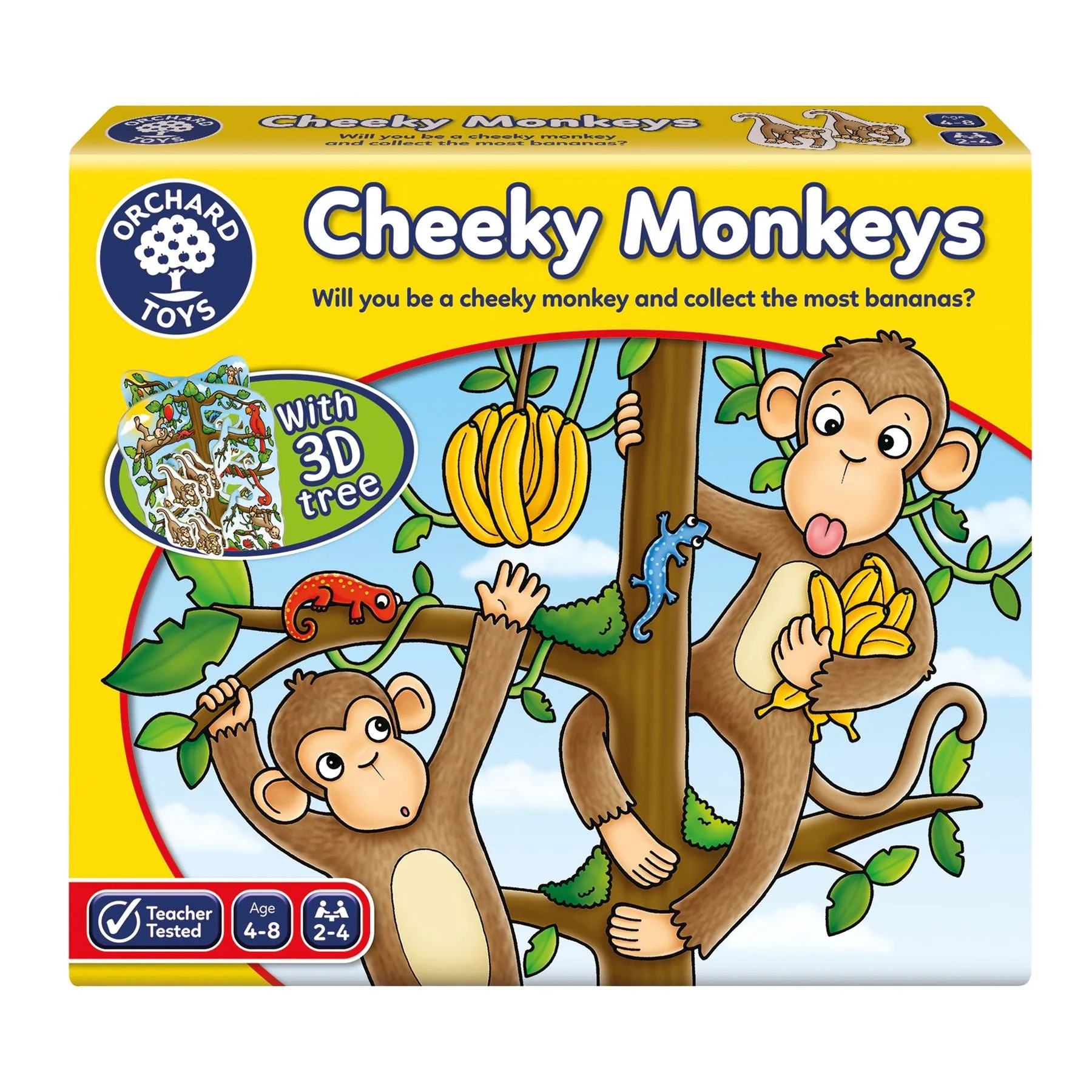 Cheeky Monkeys Game by Orchard Toys