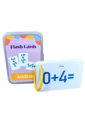 Children Learning Cards: Educational Flashcards for kids, Addition