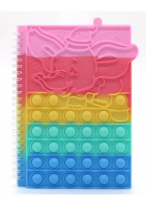 Colorful Decompress Bubble Cartoon Student Hand Ledger High Appearance Level Children poppet Notebook