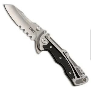 Columbia River - Graphite Serrated Folding Knife