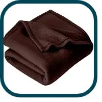 Cool Dealzz Single Bed Soft Touch Light Weight Polar Fleece Blanket/Warm Bed Sheet for Light Winters/Summer/AC Blankets (Size 60x90 Inch Coffee)