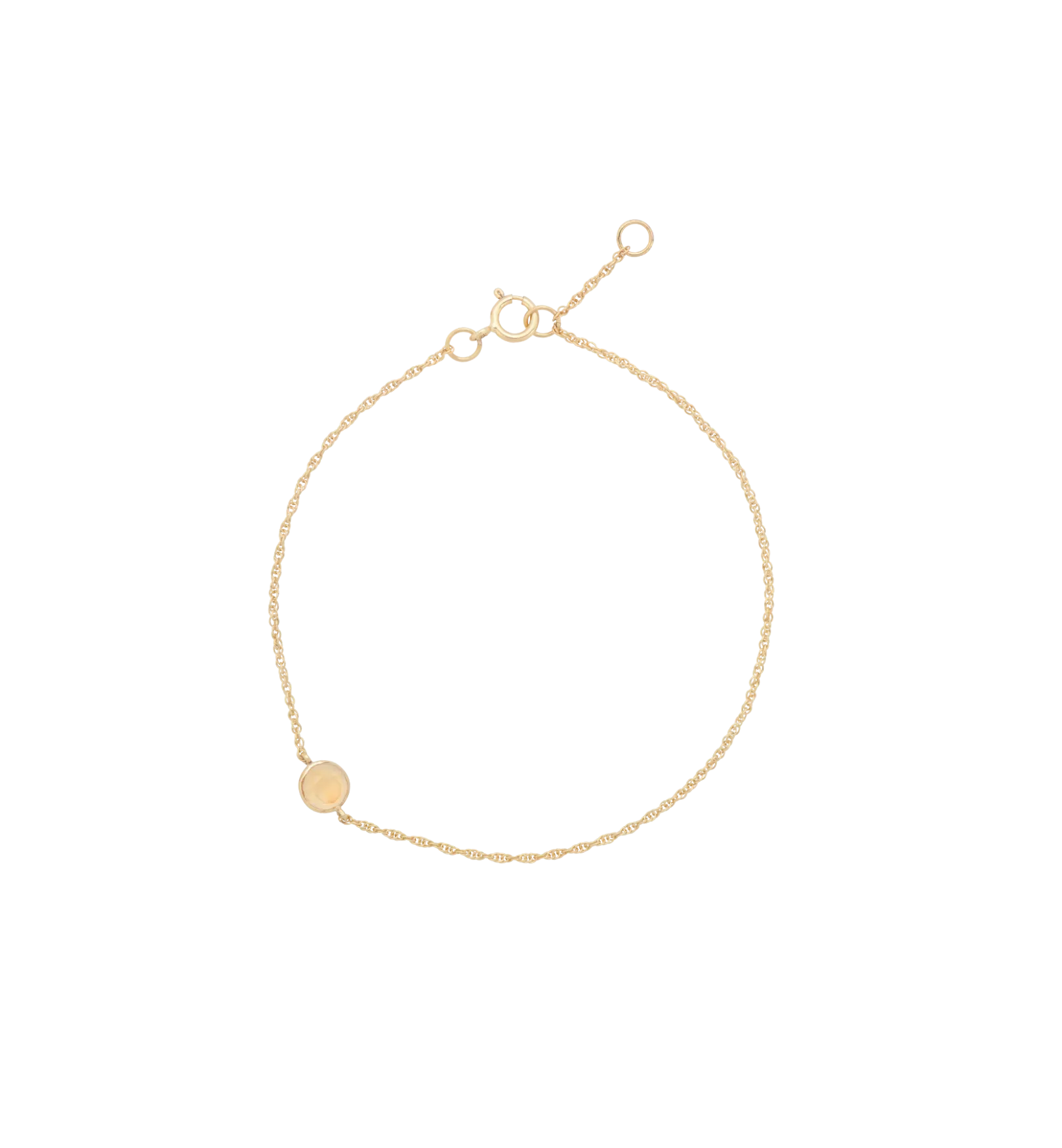 Cordelia Citrine Bracelet 14K