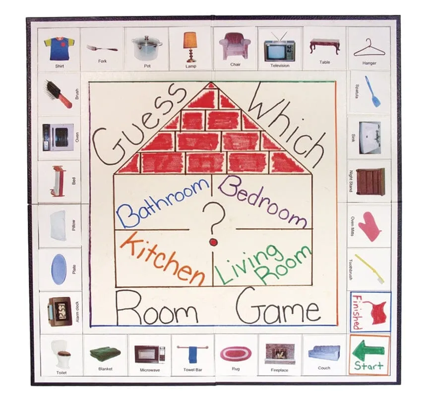 Create-A-Game: Framed Gameboard with Clear Pocket Pawns