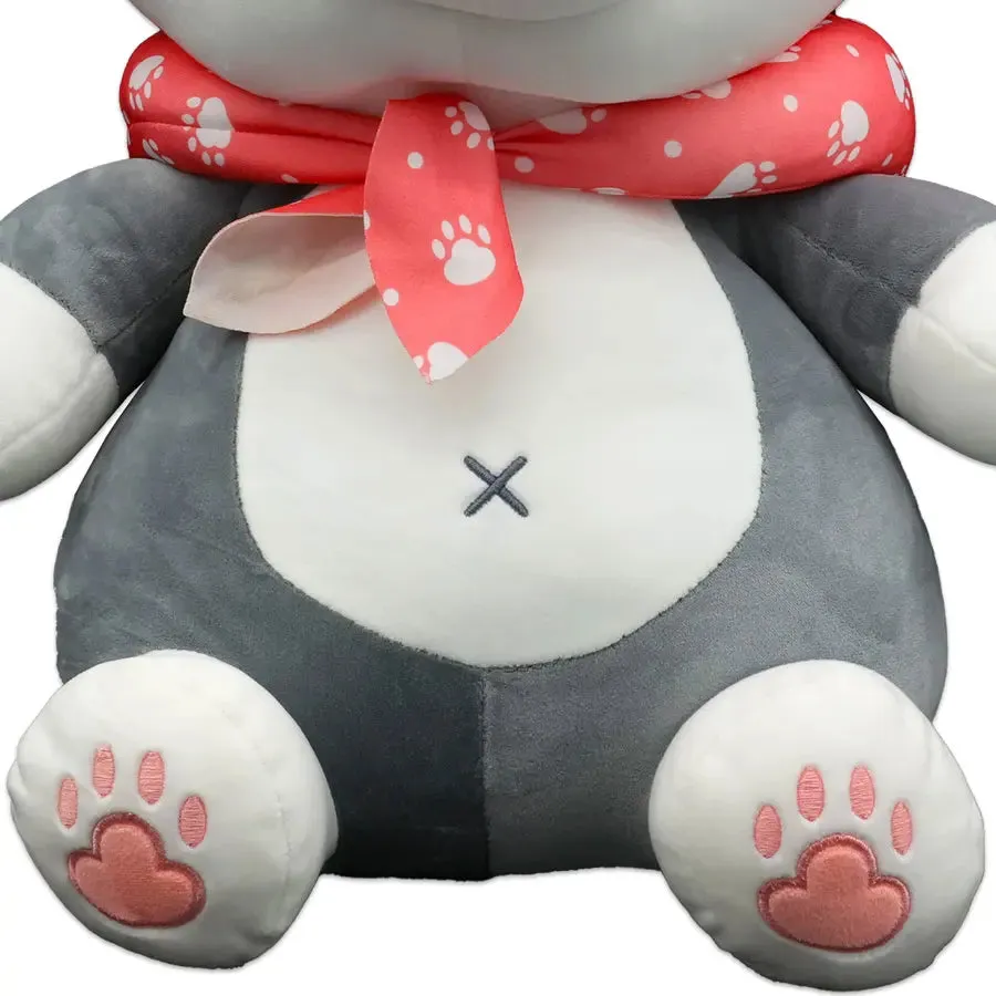 Cuddles Marshmallow Husky 48cms