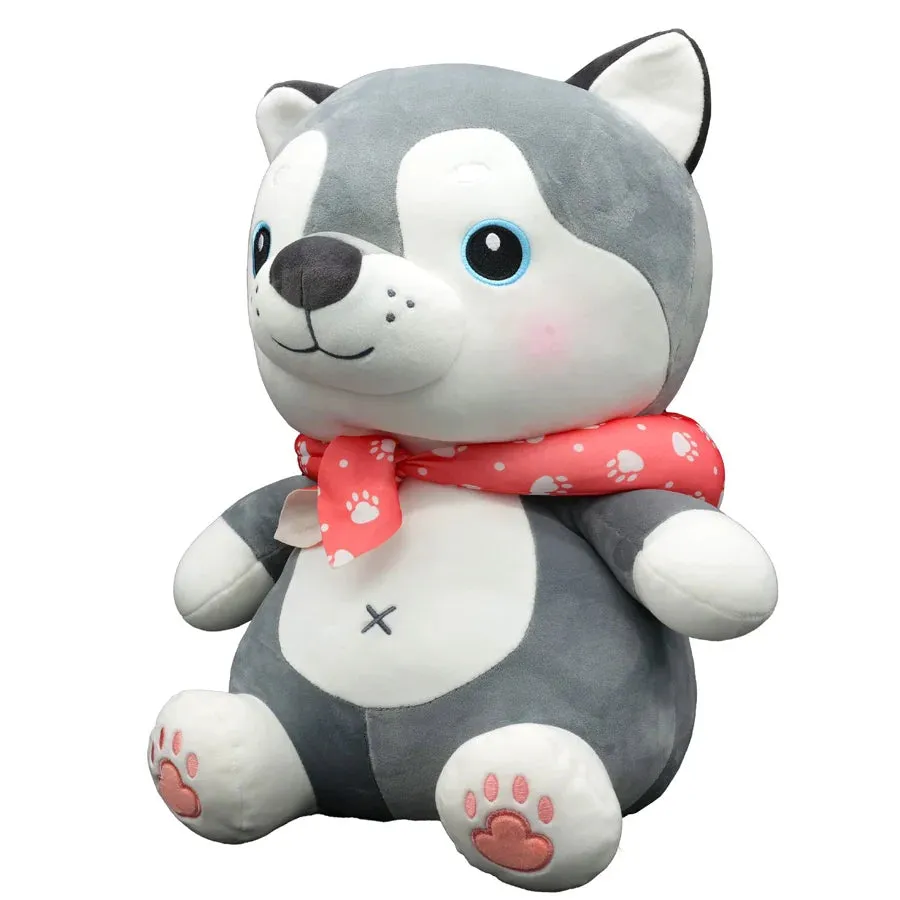 Cuddles Marshmallow Husky 48cms