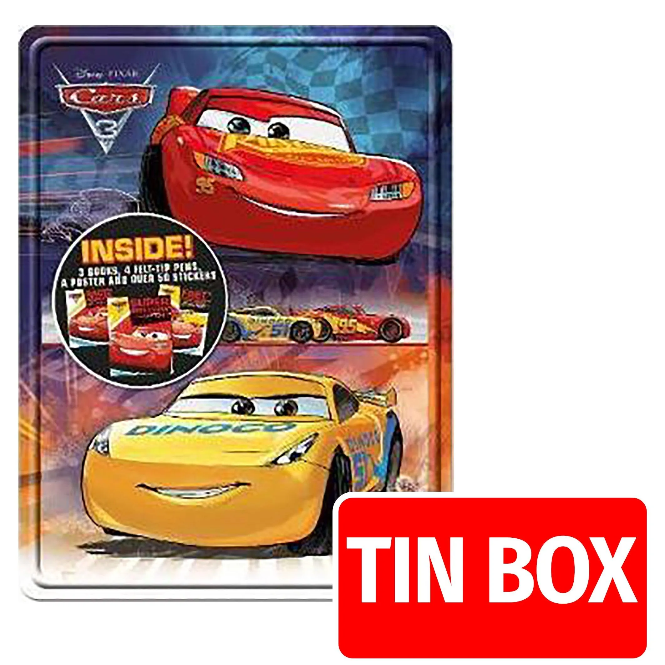 Disney - Pixar Cars 3 - Tin Box