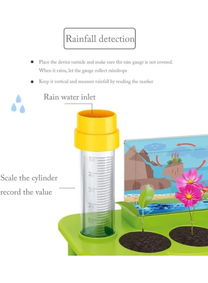 DIY Kids Weather Report Plantation Science Intellectual Toys Set STEM Educational Toys For Children Science Experiment Gift