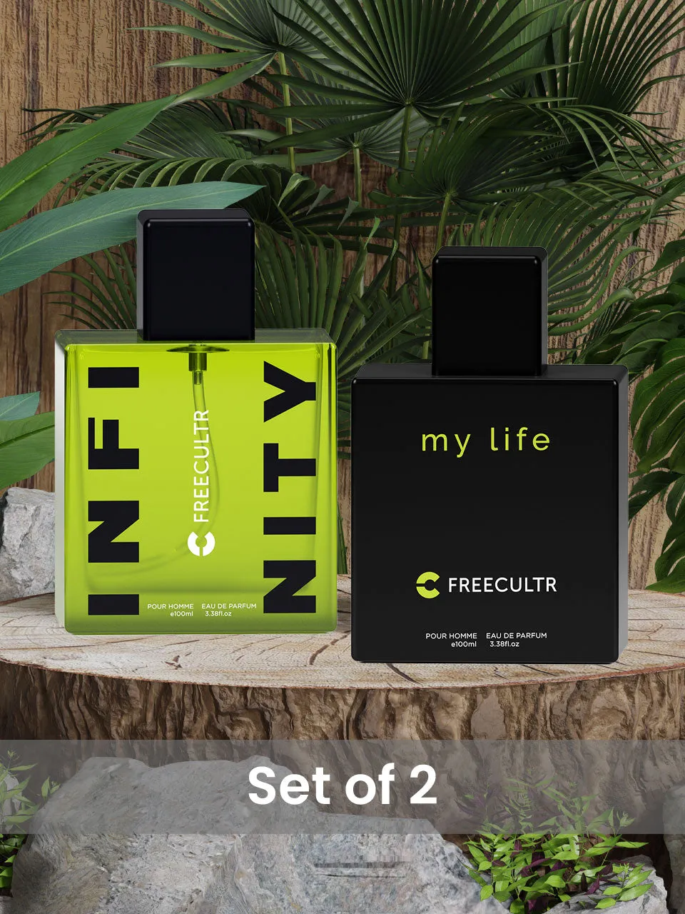 EDP Perfume for Men - My Life-100 ML & Infinity-100 ML Pack Of 2