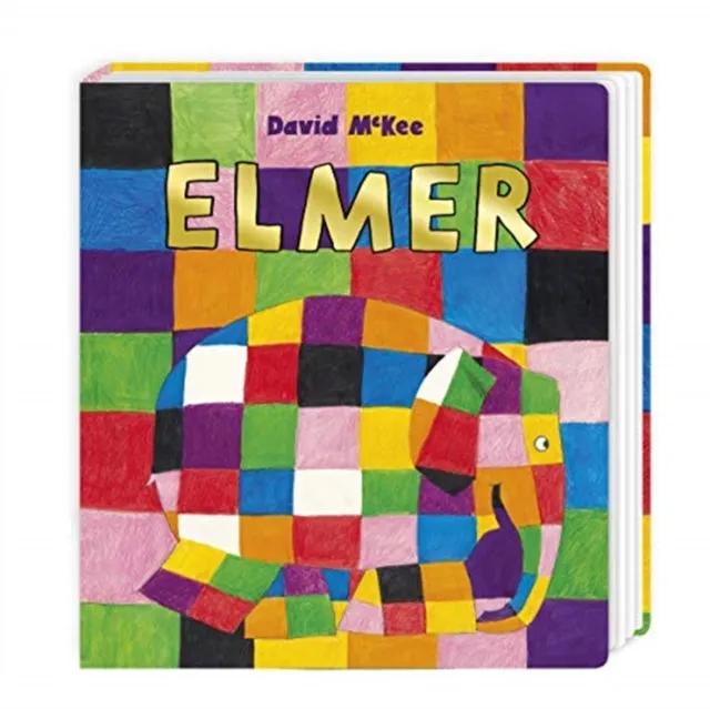 Elmer Board Book