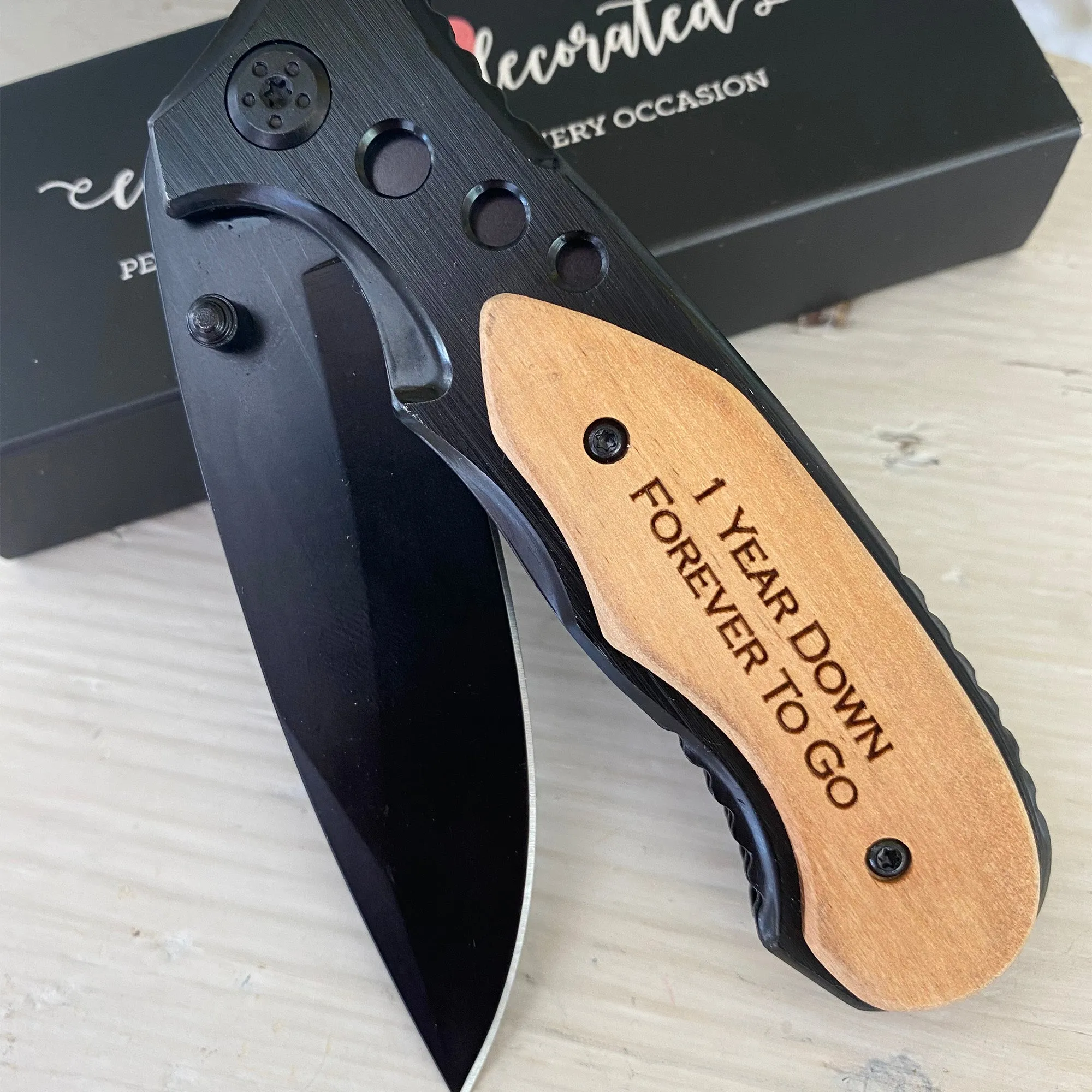 Engraved Pocket Knife