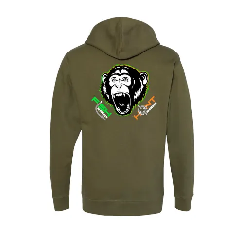 Fish & Hunt Monkey Hoodie