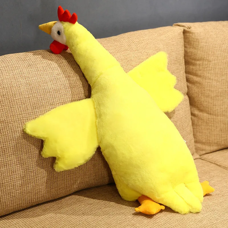 Giant Huggable Chicken Plushie