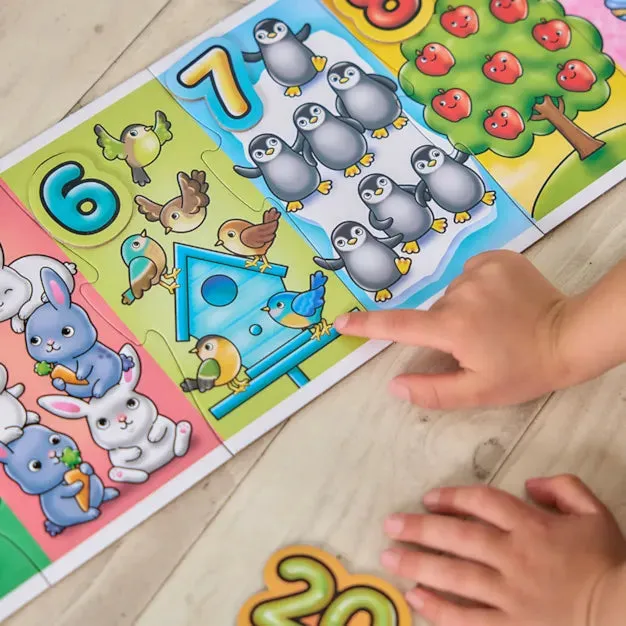 Giant Number Puzzle by Orchard Toys