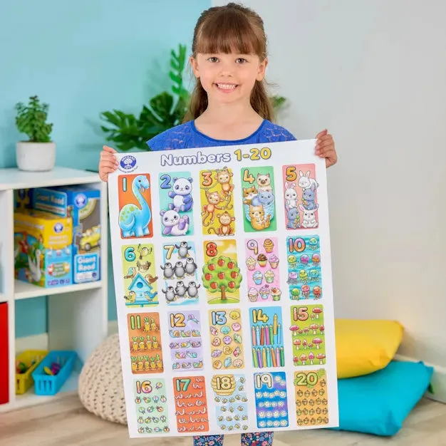 Giant Number Puzzle by Orchard Toys