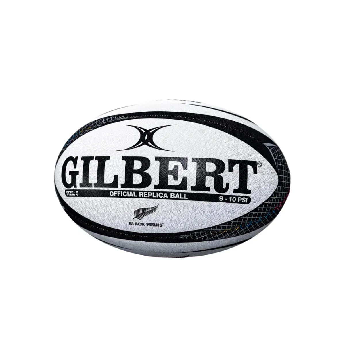 GILBERT - Black Ferns Replica Ball (Size 5)