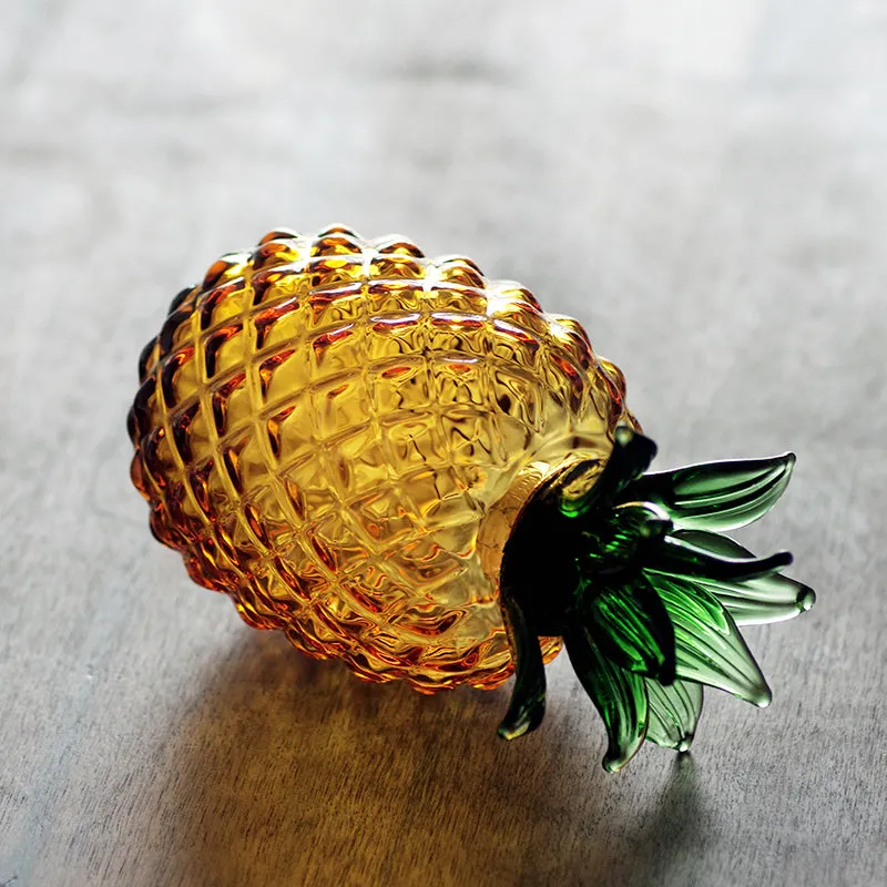 Glass Pineapple Containers