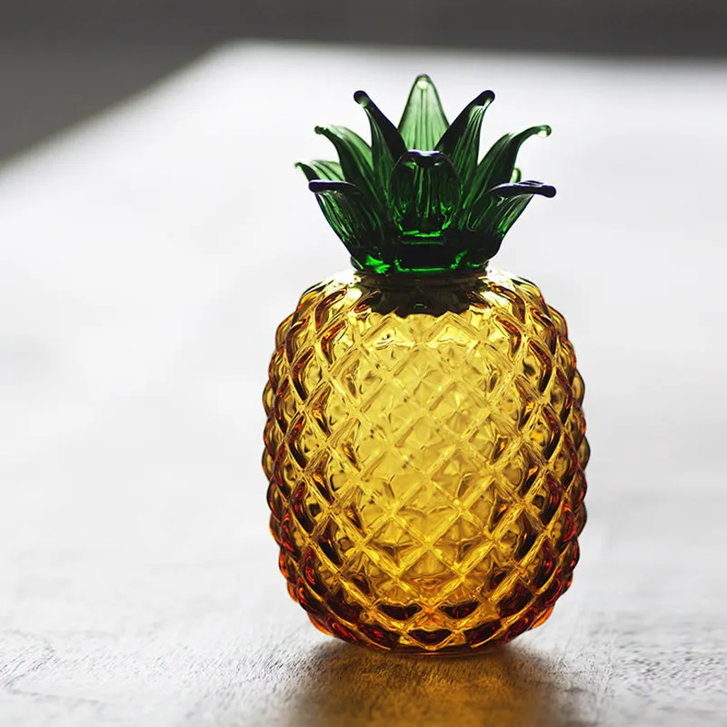 Glass Pineapple Containers