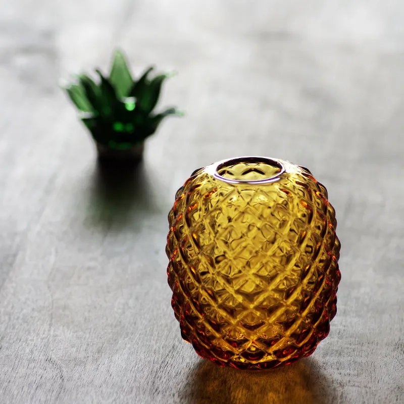 Glass Pineapple Containers