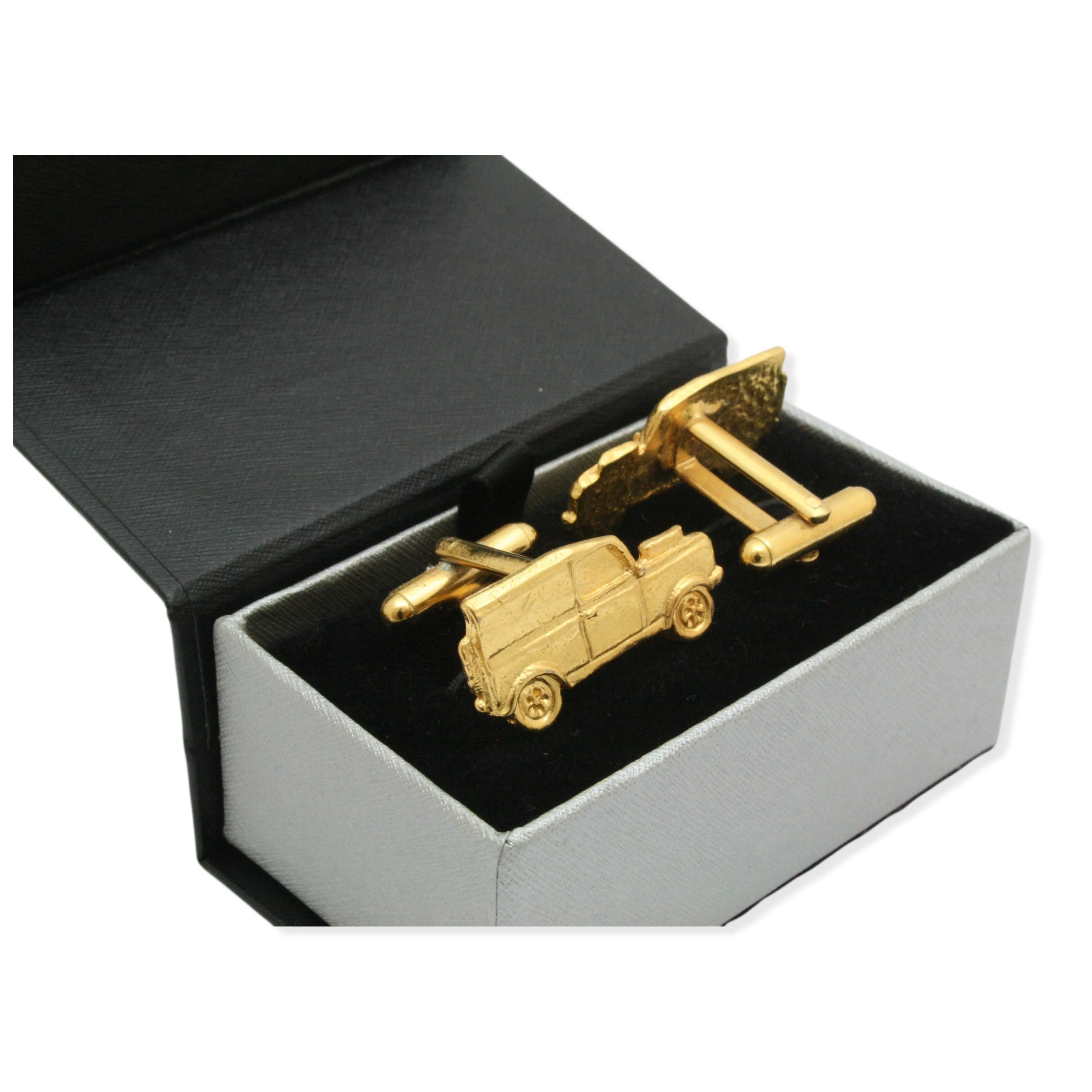 Gold Plated Off Roader Cufflinks