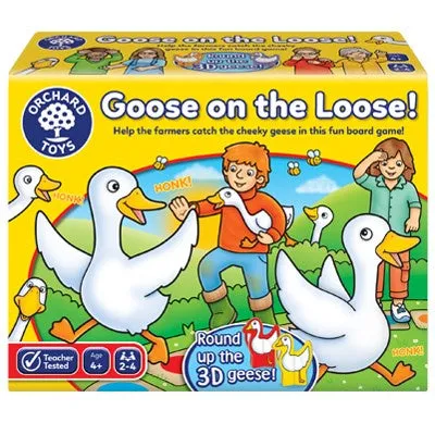 Goose on the Loose Colour Matching Game by Orchard Toys