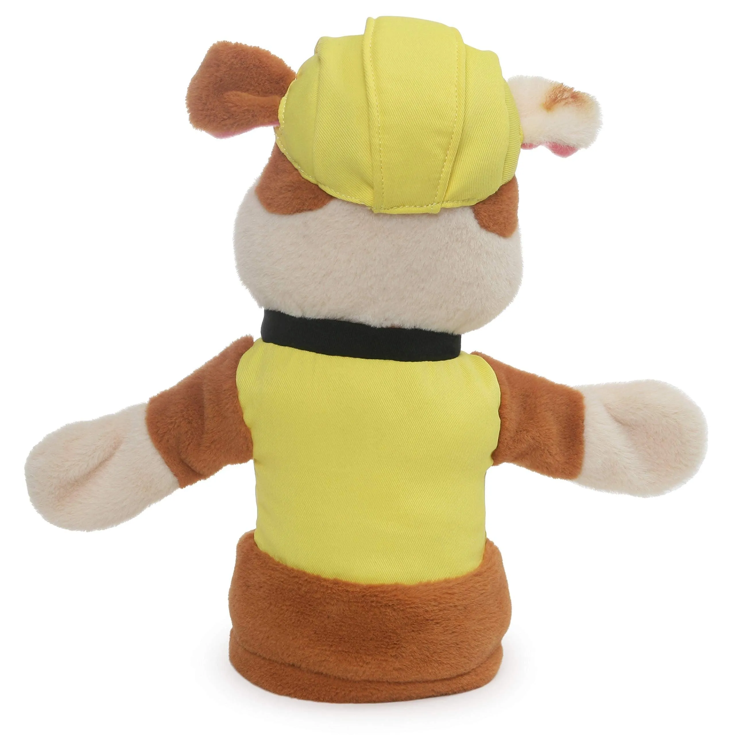 GUND Paw Patrol Rubble Hand Puppet Plush Stuffed Animal Dog