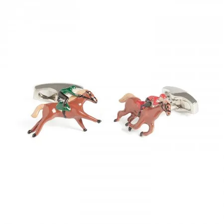 Horse Racing Cufflinks 2