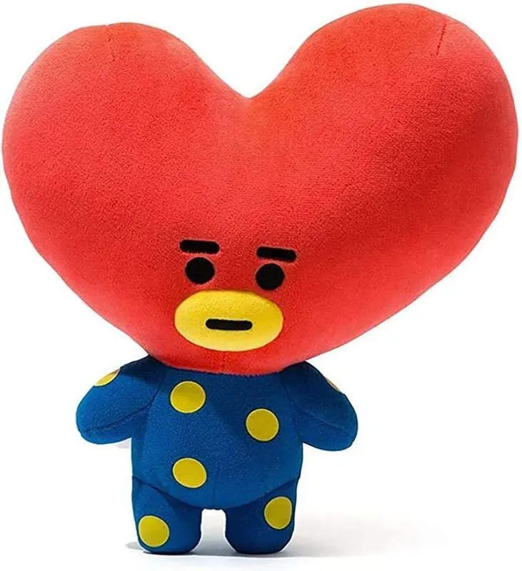 HUG 'n' FEEL SOFT TOYS tata Soft Toy BT21 BTS Bangtan Boys Sitting Stuffed Plush Toy Size 30cm