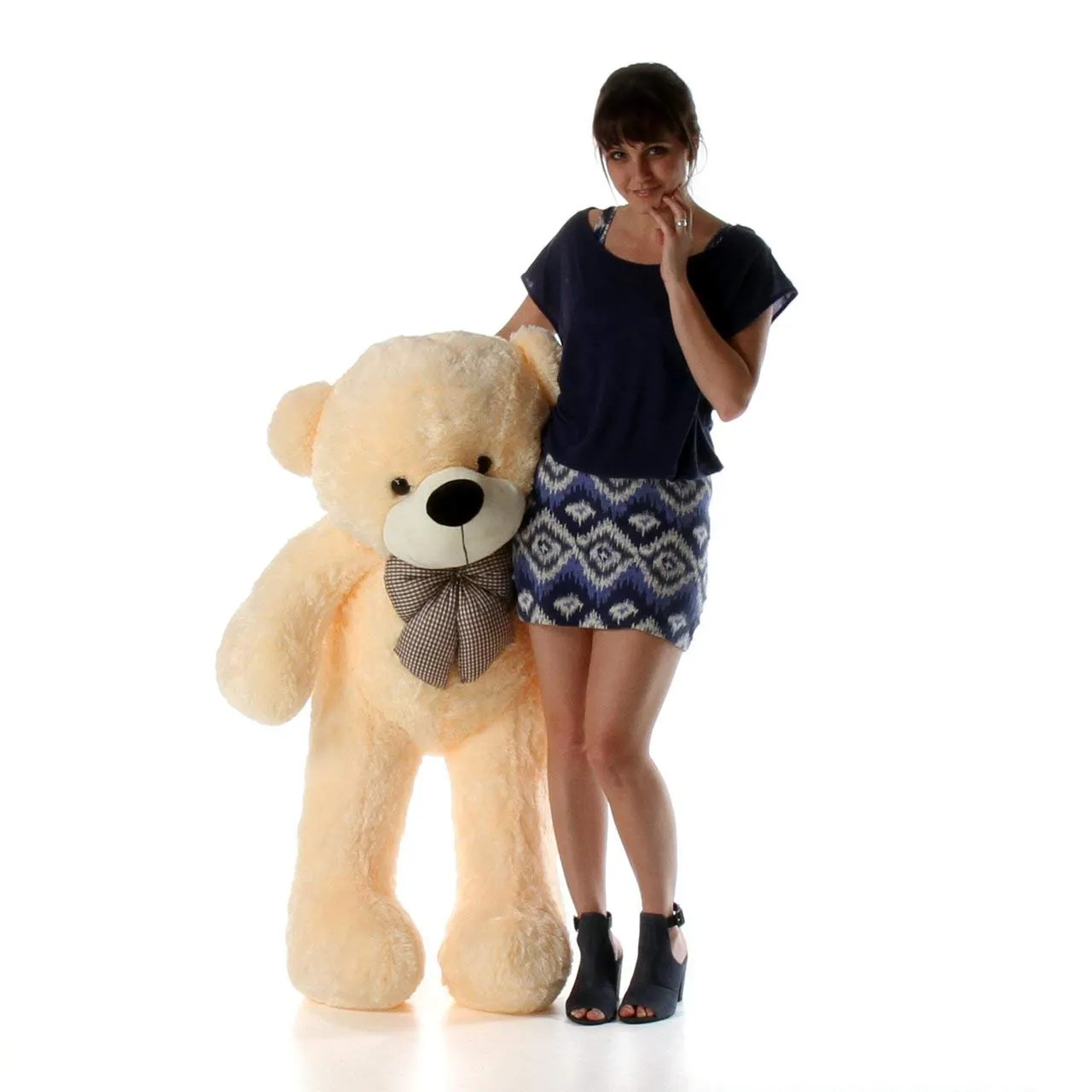 HUG 'n' FEEL SOFT TOYS Teddy Bear 3 feet, Soft Toys, Birthday Gift for Girls Plush & Stuffed Toys