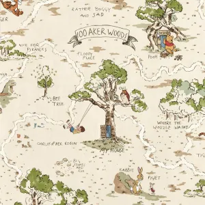 Hundred Acre Wood Cashew Wallpaper