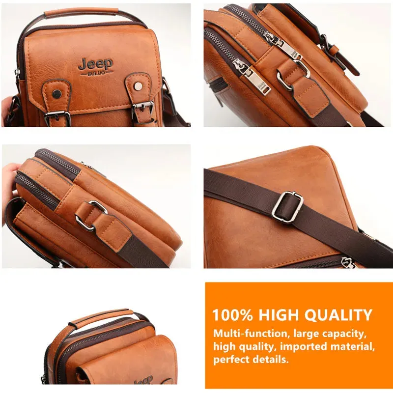 JEEP BULUO Multi-function Handbags Men